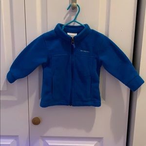 Baby Columbia zip up fleece. 6-12 months.
